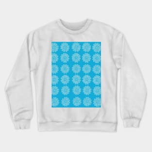 Blush Blue Florals Crewneck Sweatshirt